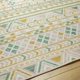 thumbnail image 3 of Hauteloom Meria Living Room, Bedroom Patio Outdoor Area Rug - Farmhouse - Bone - 6'7" x 9', 3 of 5