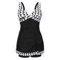 thumbnail image 5 of 2022 Amazon nuevo traje de baño Sexy estampado pecho cruzado falda de dos piezas, 5 of 5