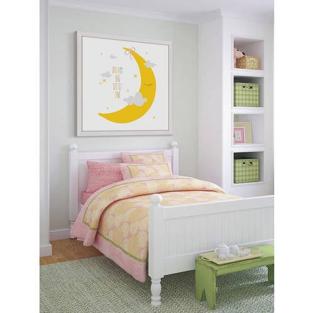 Marmont Hill "Dream Big Moon" by Karen Zukowski Framed Painting Print