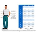 thumbnail image 3 of Code Happy Bliss w/ Certainty Scrubs Pant for Men Drawstring Cargo 16001AS, L Short, Black, 3 of 5
