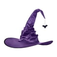 thumbnail image 1 of Accesorios para disfraz de Halloween con punta puntiaguda, personaje de cosplay, mago, ala ancha, colgante Murciélago, 1 of 9