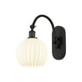 thumbnail image 5 of 518-1W-PC-G1217-8WV Innovations Lighting White Venetian - 1 Light Arm Swivels Side to Side Wall Sconce In Modern Style-13.5 Inches Tall and 8 Inches, 5 of 7