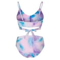 thumbnail image 3 of Tummy Control Swimsuit Set, 2-Piece, Size L, (Women's), 3 of 8