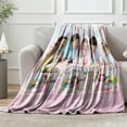 thumbnail image 3 of Custom Blanket with Photos Text, Personalized Pictures Collage Customized Flannel Throw Blankets Custom Wedding Blankets for Couple, Anniversary, Engagement Gift Blanket&nbsp;-8Photo-1, 3 of 6