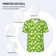 thumbnail image 3 of Vsdgher Daisies Flowers Mens T-Shirts Baseball Vintage Fashionable Lightweight Casual Crew Neck Slim Fit with Long Sleeves-4X-Large, 3 of 7