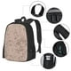 thumbnail image 2 of Disketp Rose Gold Marble Texture Mochila Minimalista de Gran Capacidad, Mochila de Viaje para Escuela, Trabajo o Uso Diario, 2 of 6