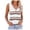 White, variant on VNKIDY Womens V Neck Color Block Striped Tank Top Sleeveless Casual Loose Fit Breathable Top For Summer Casual Daily Wear White XXXXXL