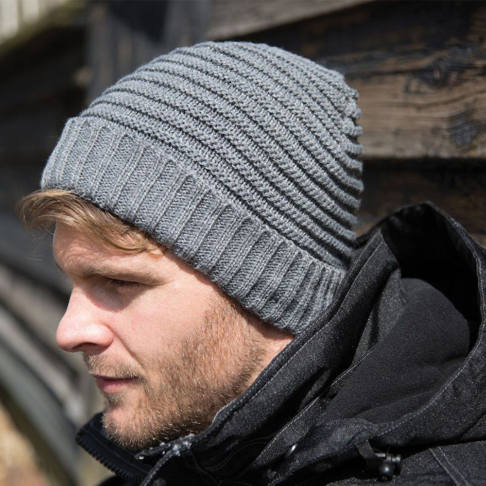 Result Winter Essentials Braided Beanie 