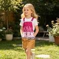 thumbnail image 6 of OSOLU Overall Dress For Girls Adjustable Straps Ice Cream Printed Loose Fit Suspender Dress With Pockets Kids Girl Summer Clothes 4-13Y, 6 of 7