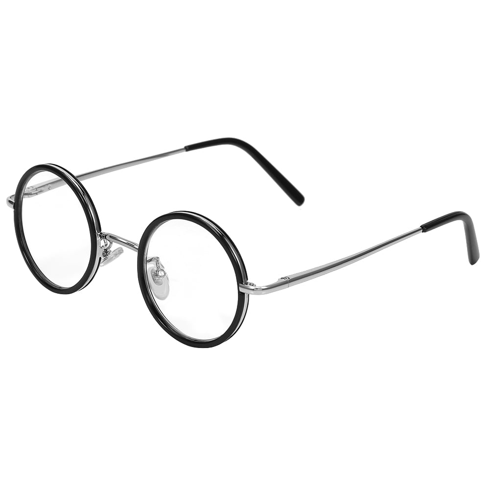 Walfront Fashion Retro Round Resin Lightweight Magnifying Presbyopic Reading Glasses Fatigue