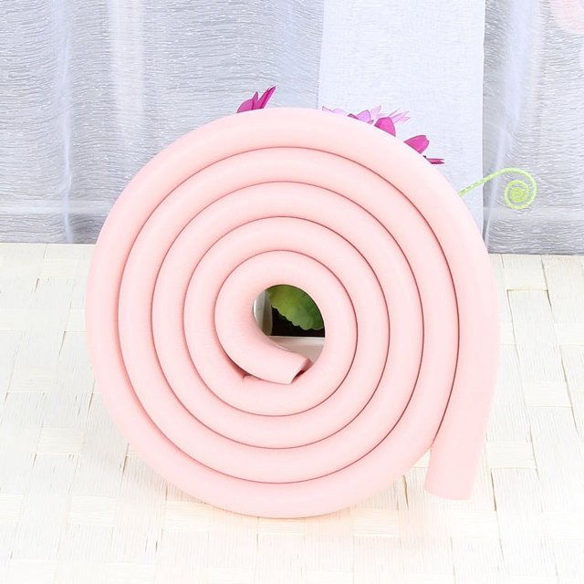 Tira anticolisión en forma de U engrosada y ensanchada, mesa de té de vidrio multifuncional para niños, tira de protección de seguridad contra golpes con esponja