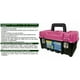 thumbnail image 2 of Caja de plástico resistente PinkBox 1Pza 1 Charola 6 Divisiones 17" Base 8.5" Altura 9.5" Ancho Plástico., 2 of 3