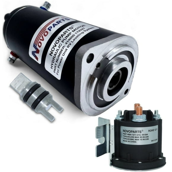 Système de Nivellement Hydraulique pour Moteur de Pompe RV avec Entraînement Manuel (179327, 414850, 045-179327) / Inclut Collier Scellé 286722 et Solénoïde Hydraulique 161394, 684-1211-212