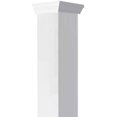 thumbnail image 4 of Ekena Millwork 12"W x 4'H Premium Square Non-Tapered Smooth PVC Endura-Craft Column Wrap Kit, Crown Capital & Base, 4 of 4