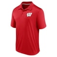 thumbnail image 2 of Men's Fanatics  Red Wisconsin Badgers Polo, 2 of 3