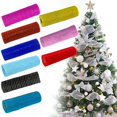 thumbnail image 1 of Christmas Ornaments Clearance! Christmas Decorations 1 Christmas Mesh Ribbon Lights Led Christmas Tree Decor Ribbon Lights with Battery Operated Usb Plug for Weddings Holiday Christmas Decoration, 1 of 9