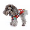 thumbnail image 3 of Balems Dog Vest Clothes Summer Beach Shirt Dog clothing Beach Casual Pet Floral Short Sleeve, 3 of 7