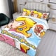 thumbnail image 3 of Princesa Peach Conjunto de sábanas temático, trío de piezas, cómodo y amigable con la piel, diseño único, regalo de decoración para el hogar para familiares, amigos y fans,140cm *210cm, 3 of 6