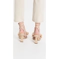thumbnail image 3 of Sam Edelman Clare Sand Leather Ankle Strap Squared Toe Block Heeled Sandals (Sand Leather, 6.5), 3 of 3