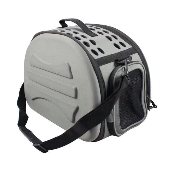 Narrow Shelled Lightweight Collapsible Military Grade Transportable Designer Pet Carrier