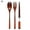 10#, variant on Do Buy 3/4Pcs Stainless Steel Travel Camping Flatware Set Fork Spoon Chopsticks with Portable Case, Reusable Portable Travel Wooden Spoon Chopsticks Fork Tableware Cutlery