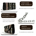 thumbnail image 5 of TSOVTHRID Leopard Diamond Chain Print Evening Clutch Purses for Women Handbags Evening Bag with Chain Crossbody Envelope Bag for Formal Wedding Party Cocktail Prom, Black, 5 of 7