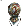 thumbnail image 3 of Biker Headwrap Danbanna Deluxe Du-Rag Cap Doo Rag Bandana by Mdream - Ride The Wind, 3 of 3