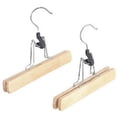 thumbnail image 1 of Whitmor 6026-310 Natural Wood Slack Hanger - 2 Pack, 1 of 3