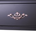 thumbnail image 5 of paproos Vintage Vanity Table with Rotating Rectangular Mirror, Vintage Makeup Dressing Table with Stool, Dresser Table for Women, 5 of 10