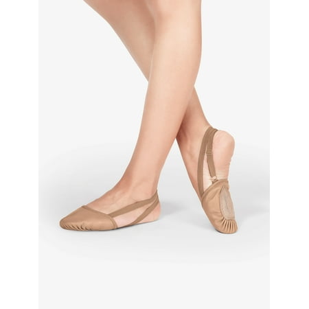 womens leather sole dance shoes