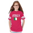 thumbnail image 1 of Youth Italy Football Fine Jersey T-Shirt, 1 of 5