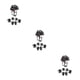 thumbnail image 5 of Bearachild Casco con ruedas para niños Cascos ajustables Rodillera Codera Bicicletas Patinaje Type1 NO1, 5 of 6