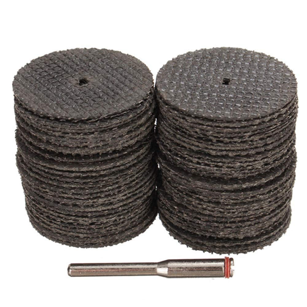 60pcs Mandrel Fiber Glass Reinforced Cut Off Wheel for Dremel;60pcs