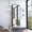 Black#2, variant on Bedroom Dressers, Primavera Armoire, Double Door Cabinets, One Drawer, Metal Rod, Five Shelves -Black / White, Multicolor Bedroom Storage,Particle Board Chests of Drawers