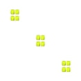 thumbnail image 4 of Transemion 4Pcs Car Tire Valves Caps Mini Luminous Plastic Decorative Cover Glowing Wheel Hub Styling Protector Auto Accessories Yellow 3Set, 4 of 6