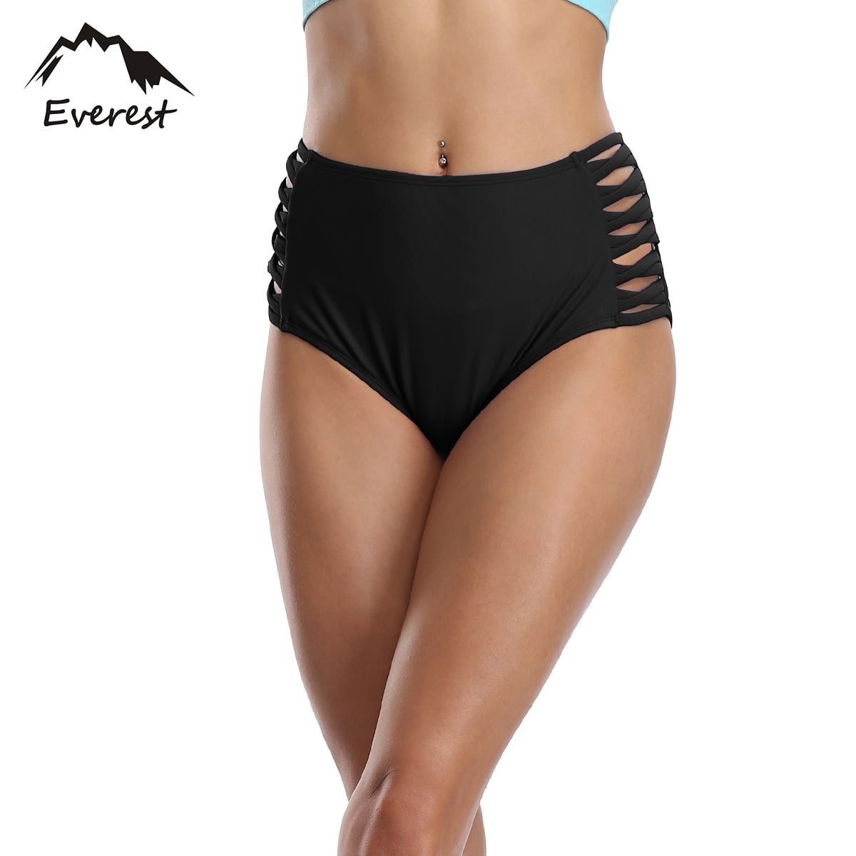 walmart high waisted bathing suit bottoms