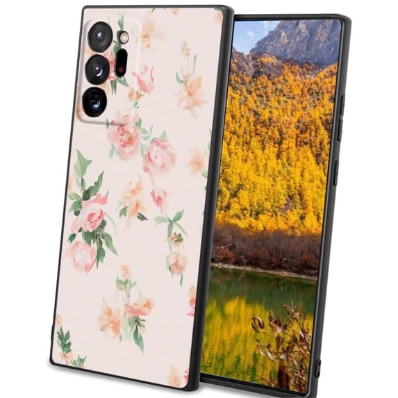 Compatible with Samsung Galaxy Note 20 Ultra 5G Phone Case, Floral-299 Case Silicone Protective for Teen Girl Boy Case for Samsung Galaxy Note 20 Ultra 5G