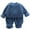Blue, variant on Gubotare Toddler Pjs Toddler Pajamas Soft, Breathable Long-Sleeve Pajama Set for Kids, Sleepwear (Beige,4-6 Years)