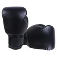 thumbnail image 2 of PENGXIANG Gants de Boxe Gants de Boxe en Cuir Sac Lourd Gants d'Entraînement MMA Adultes et Enfants Rouge Adulte, 2 of 5