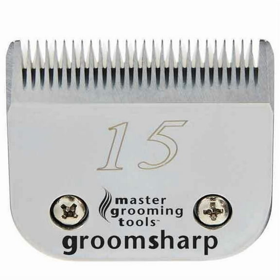 Groom Sharp Stainless Steel Clipper Blades Professional Grade Dog Pet Grooming (15)