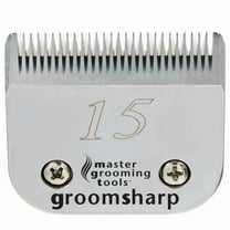 Groom Sharp Stainless Steel Clipper Blades Professional Grade Dog Pet Grooming (15)