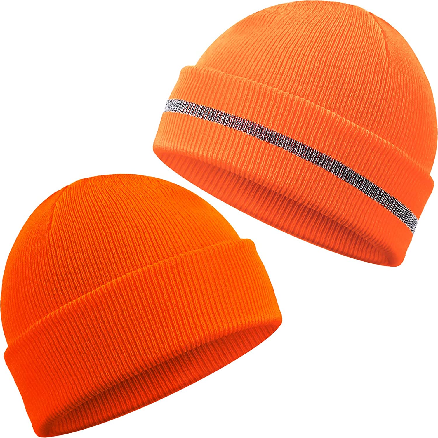 Watch Hat Safety Reflective Beanie Cap 