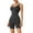 Black, variant on LELINTA Strapless Cupped Mid-Thigh Bodysuit High Waist Control Butt Lift Slimming Body Shaper Thigh Slimming Under Dress Waist Trainer Cincher one-piece Body Shaper XL Black/Brown