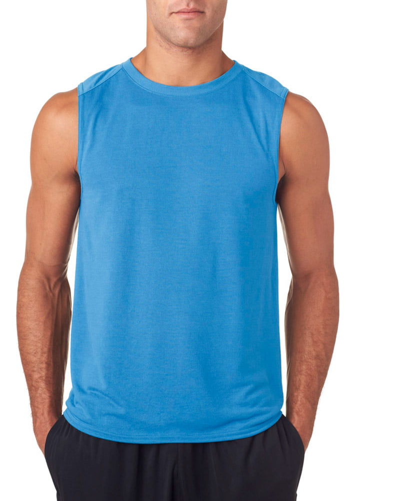 Gildan - Gildan 42700 Freshcare Men's Jersey T-Shirt -Carolina Blue-2X ...