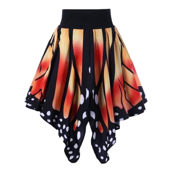 2025 Women Fashion Girls Animal Print Skirt Sexy High Waist Pleated Plaid Skirt High Low Skirt Skirts for Teen Girls Ruffle Skirt
