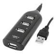 thumbnail image 1 of High Speed 4-Port USB 2.0 Hub Cable   Black for PC, 1 of 1