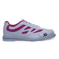 thumbnail image 2 of 3G Ladies Kicks Bowling Shoes White/Pink 9 M US, 2 of 3