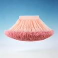 thumbnail image 5 of hengsof Kids Flowy Tulle Tutu Skirt for Dance, Elastic Waist Puffy Layers Performance Skirt, Recital Costume for Girls Size 0-10 Years, 5 of 5