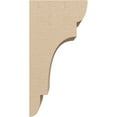 thumbnail image 3 of 7"W x 7"D x 14"H Wide New Brighton Rough Cedar Woodgrain TimberThane Corbel, Primed Tan, 3 of 6