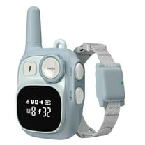 BANENU Dog Training Collar - Rechargeable Shock Collar with Remote, 3 Safety Modes, IPX7 Waterproof, for Small to Large Dogs & Cats (5-100 lbs), Green